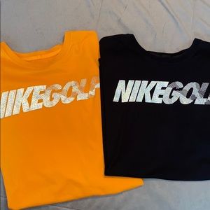 EUC Modern Fit XL Nike Golf t shirts. Dri fit